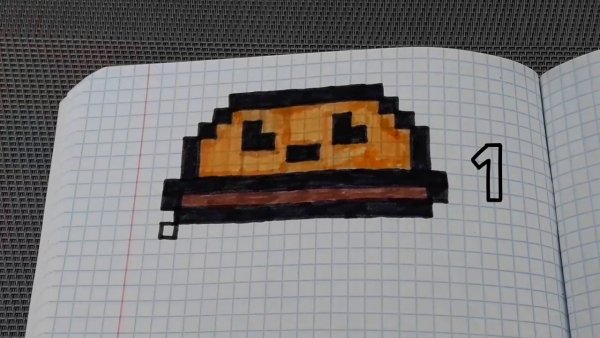 Гамбургер по клеткам