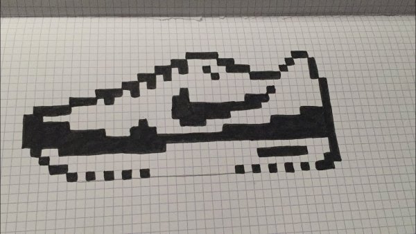 Кроссовок по пикселям