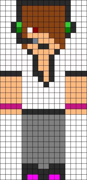 Рисование по клеточкам скины