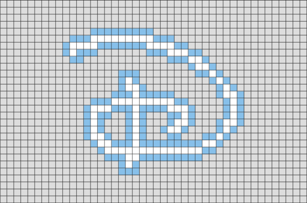 Рисунки по клеточкам в тетради значки