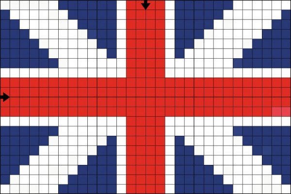 Флаги по клеточкам в тетради