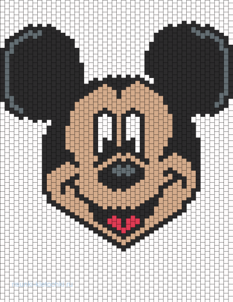 Микимаусы по клеточкам