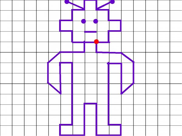 Графический диктант робот