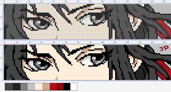 Магистр дьявольского культа вышивка схемы