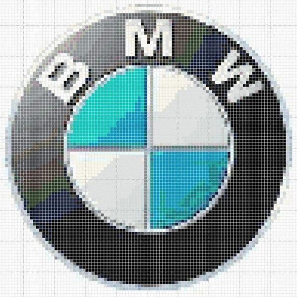 Марки автомобилей по клеточкам