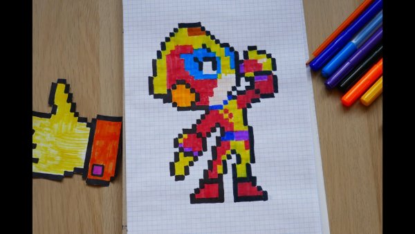 Рисование по клеточкам Макс