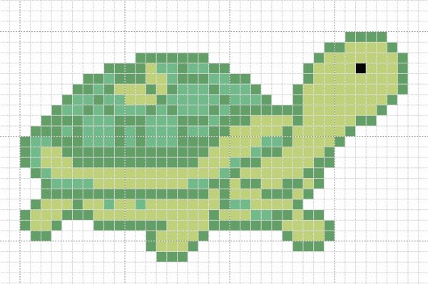 Динозавры в клеточку