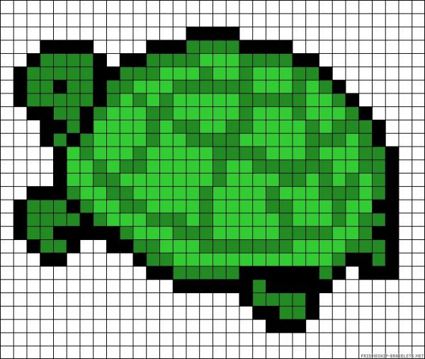 Черепаха потклеточкам