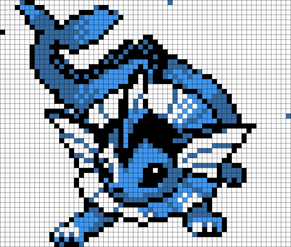 Pixel Art покемоны