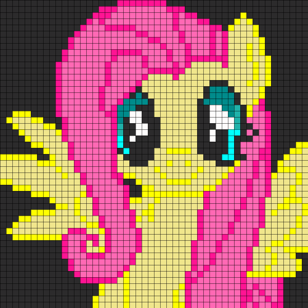 Вышивка Флаттершай