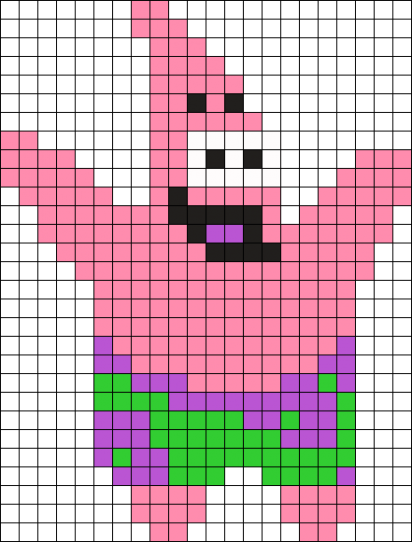 Патрик пиксельарт