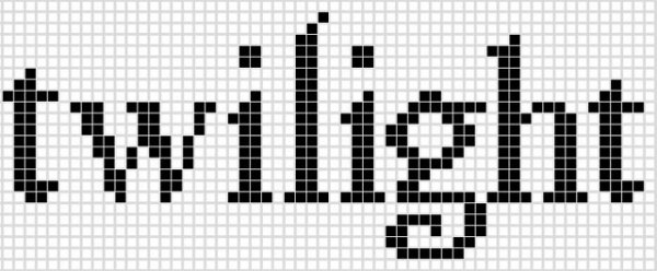 Рисовать по клеточкам надписи