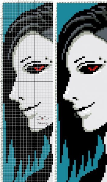 Схемы фенечек аниме