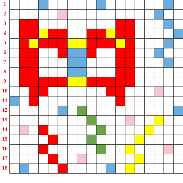 Карты по клеточкам