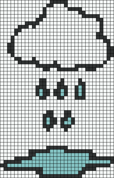 Рисунки в клетку легкие для начинающих