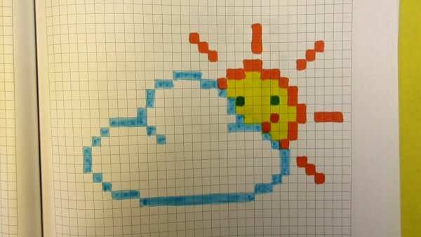 Облачко по клеточкам