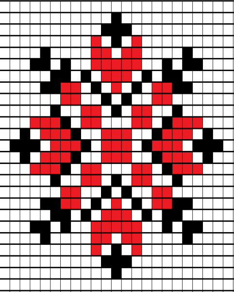 Орнамент в клеточку