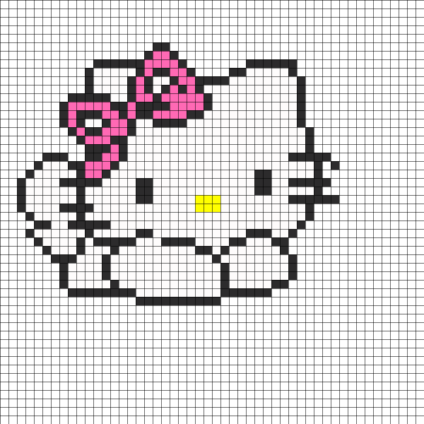 Раскраскирисунки по клеточкаи