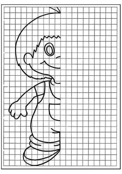 Рисование. Потклетоскам для детей