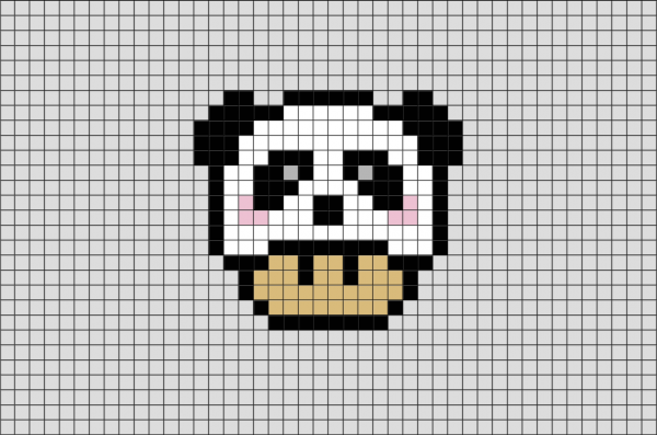 Пиксельные рисунки по клеточкам