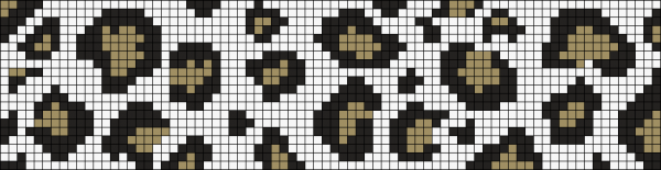 Жаккард узоры леопардовые