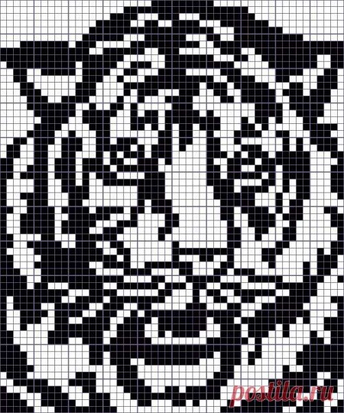 Тигр жаккард