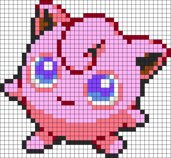 Джигглипуф пиксель