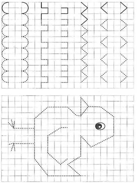 Задания для детей по точкам