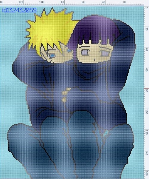 Хината по клеточкам