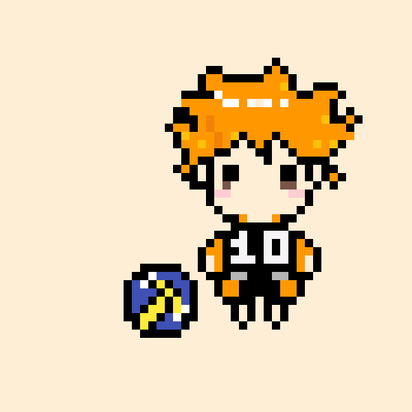 Пиксельный Хината шоё