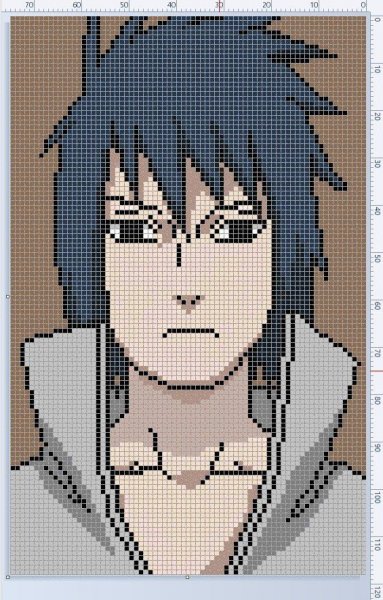 Вышивка крестом схемы аниме Наруто