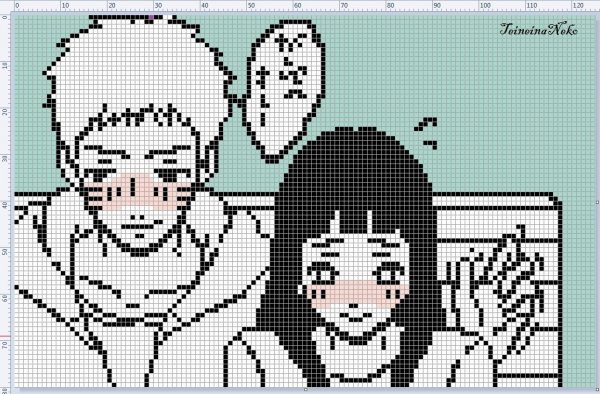 Схема фенечки Наруто