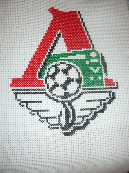 Вышивка футбольная команда