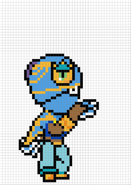 Браво старс по клеточкам