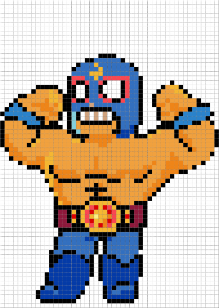 Браво старс по клеточкам Эль Примо