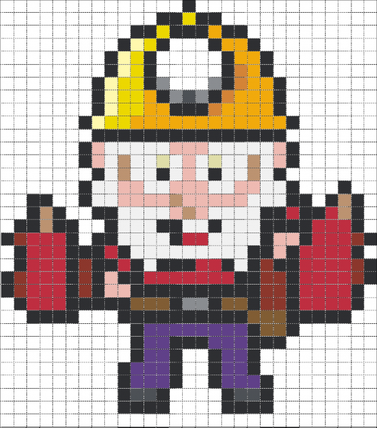 Рисование по клеткам БРАВЛ