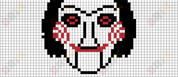 Пила пиксель арт