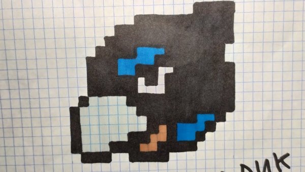 Рисунок в клетку из бравла