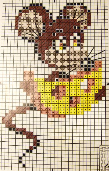 Вышивание крестиком схемки