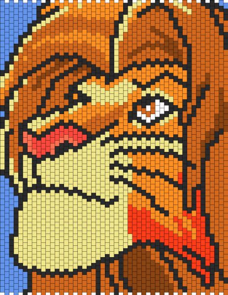 Сплести картину из бисера