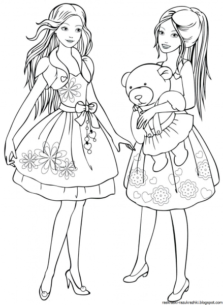 Раскраска Шарлотта Земляничка