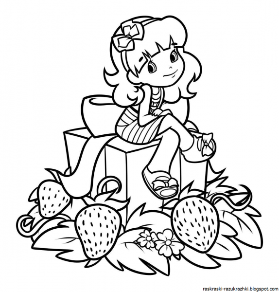 Раскраски длдля девочек