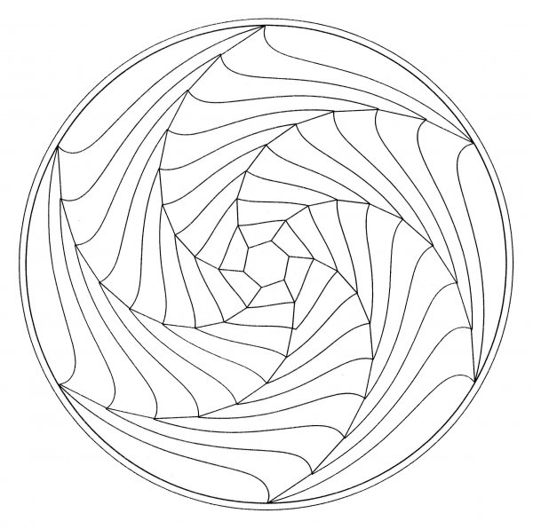 Спиральный узор