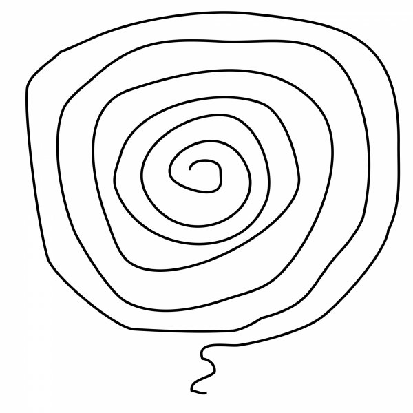 Спираль для рисования