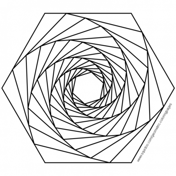 Спираль Геометрическая фигура