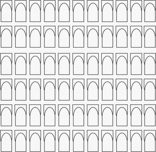 Трафарет для бумажных ногтей