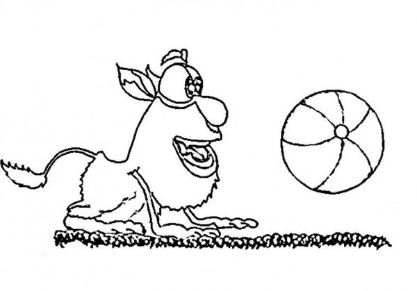 Буба для раскрашивания детям