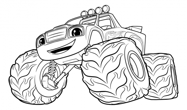 Вспыш и чудо-машинки раскраска а4