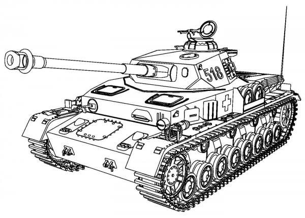 Раскраска танк т 34