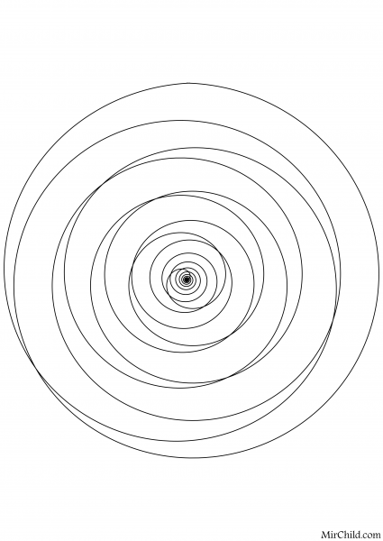 Круговая спираль